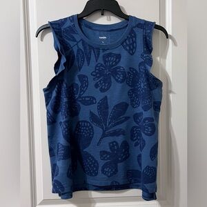 Sonoma- Floral Top with Flutter Sleeves